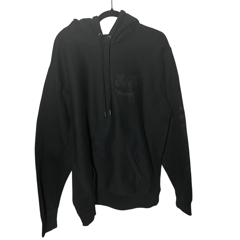 Marshmello‎ x Coca Cola Collab Black Hoodie Sweatshirt Size XL